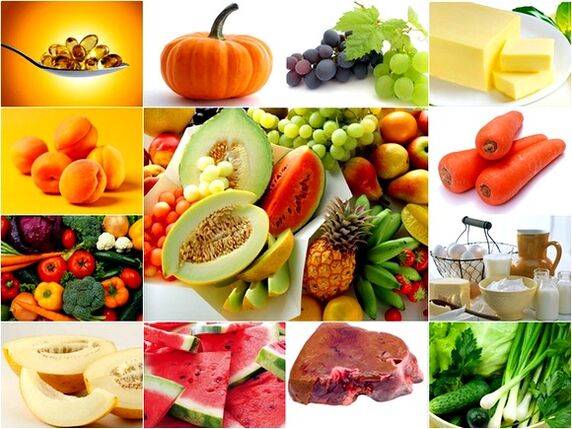 As principais vitaminas para a potencia atópanse en moitos alimentos saudables. 